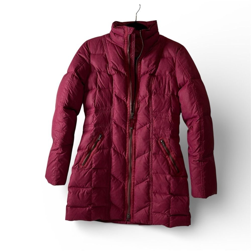 prAna Women’s XS Pink Down Puffer Jacket Lightweight Quilted